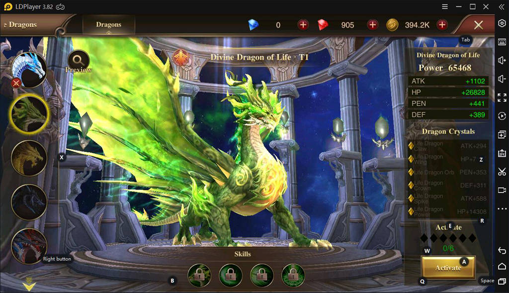 Divine Dragon On Dragon Storm Fantasy