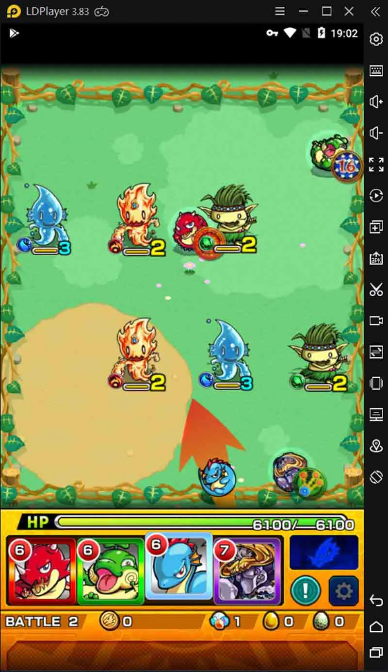 Enjoy playing モンスターストライク on pc 5