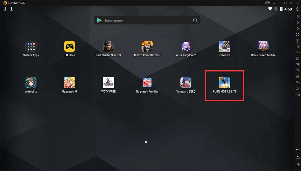 Install PUBG MOBILE LITE