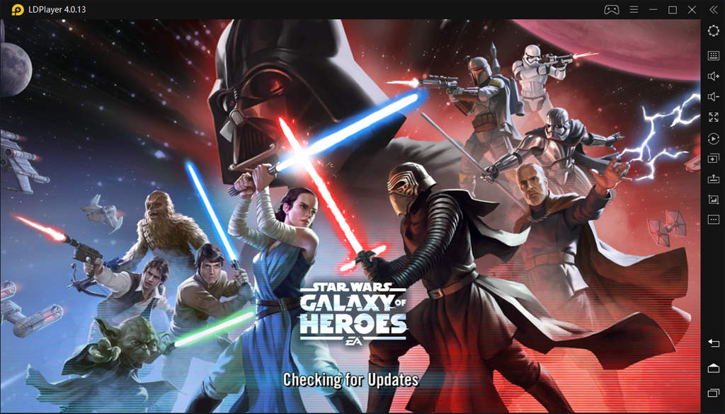 Open Star Wars Galaxy Of Heroes