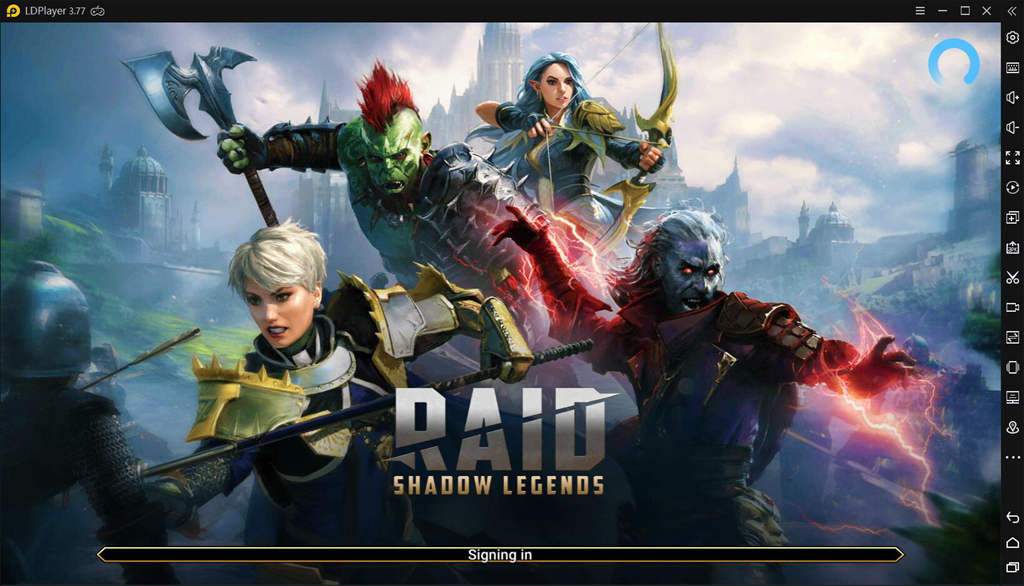 How to connect raid deals shadow legends on pc