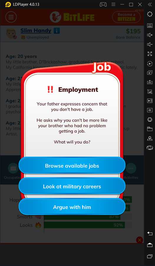 bitlife simulator review