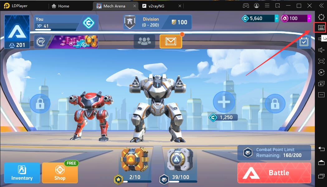 أفضل إعداد للعب Mech Arena: Robot Showdown على الكمبيوتر باستخدام LDPlayer