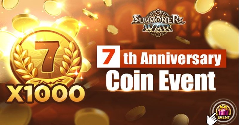 Summoner’s War – 7th Anniversary Coin Event Details