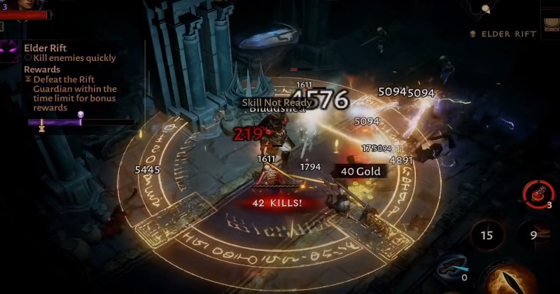 Diablo Immortal - Crusader Skills