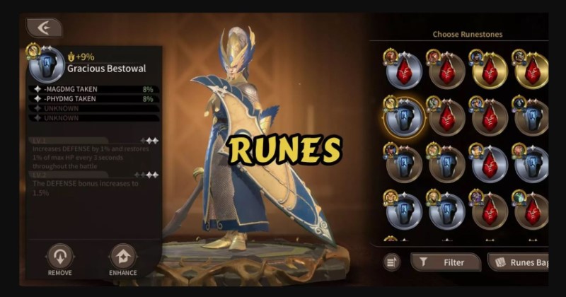 Magnum Quest Recommended Runes and Sets-Runes