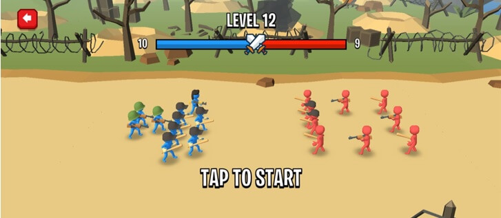 Stick Army: World War Strategy Mobile Game