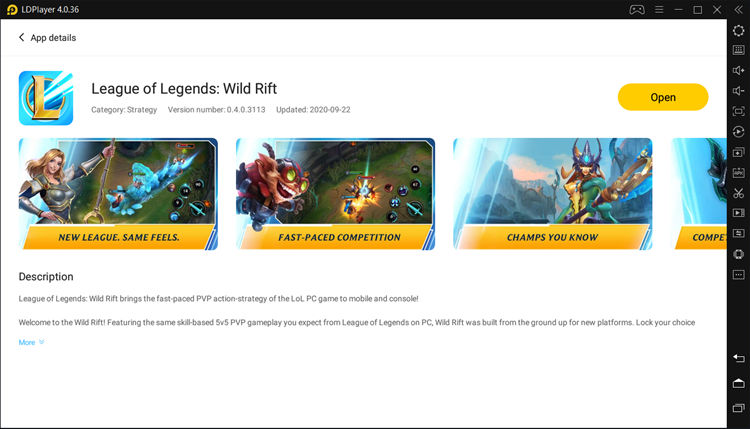 Download League of Legends Wild Rift on PC with LDPlayer