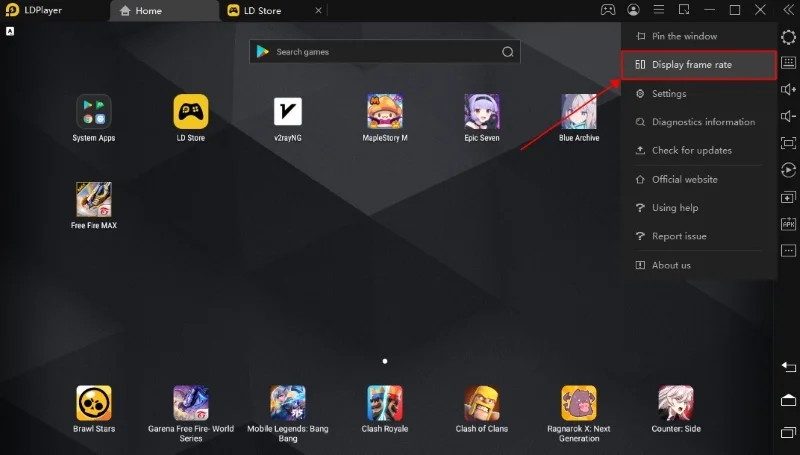 Comment utiliser les paramètres FPS offerts par LDPlayer