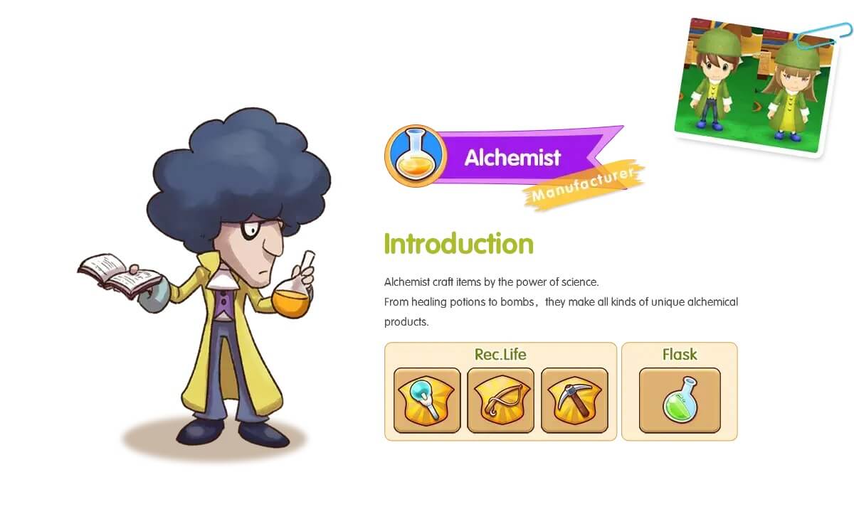 Fantasy Life Online Alchemist