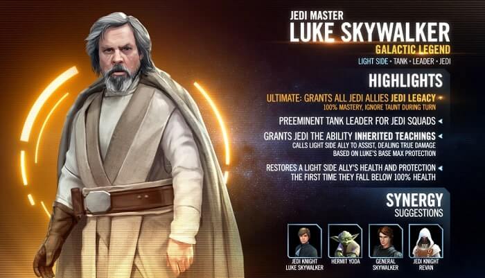 Jedi Master Luke Skywalker