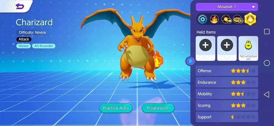 Charizard, Pokémon UNITE Wiki