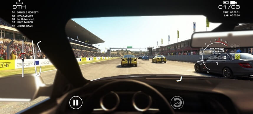 Grid Autosports Rear View Camera