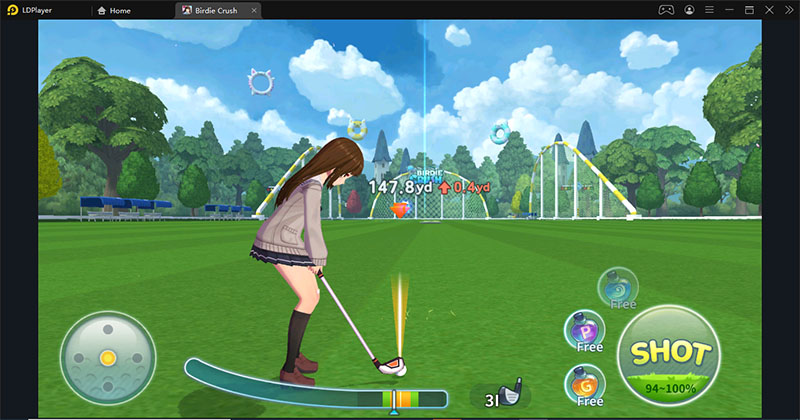 Birdie Crush Fantasy Golf beginners Gameplay