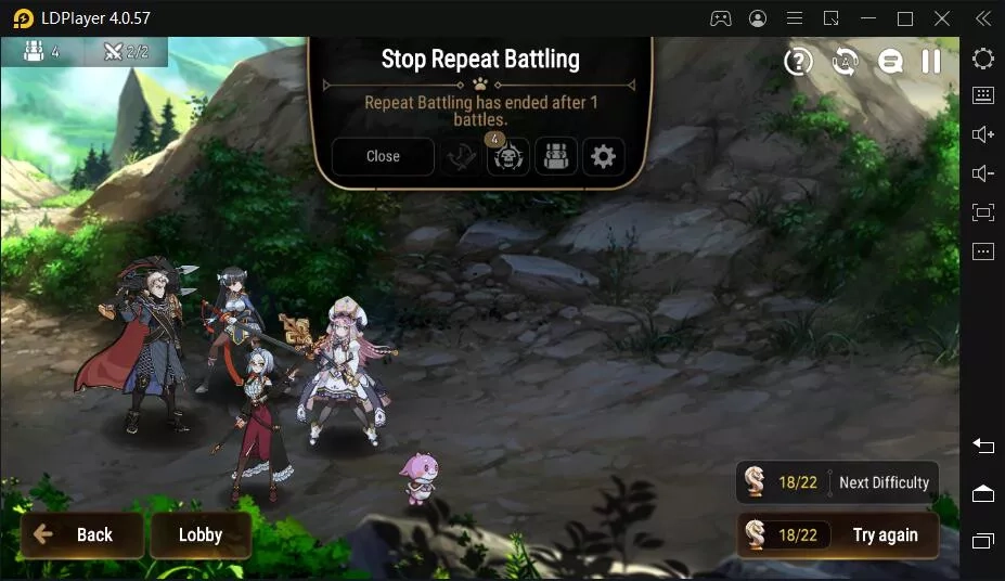 Auto Farming on Epic Seven with LDPlayer