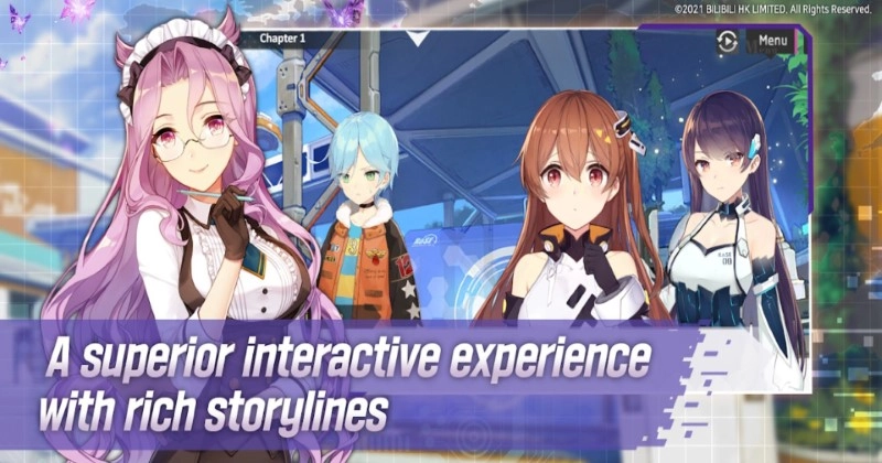 Girls Cafe Gun Beginners Guide - Cards and Story