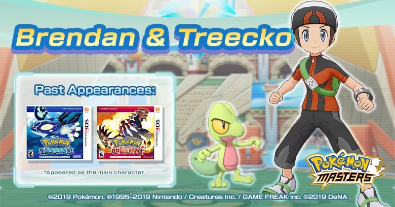 Brendan & Treecko Pokémon Masters