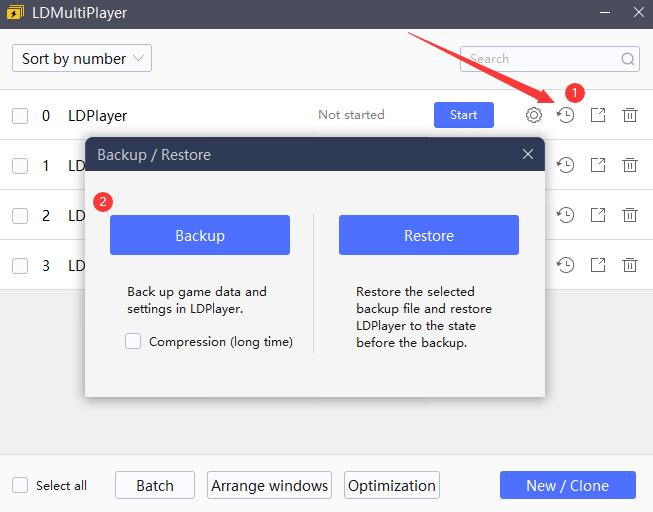 Multi-Instance on Emulator How to Use Multi-instance Manager