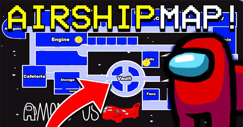 Como jogar no novo mapa do Among Us (Airship)