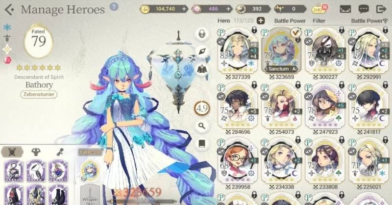 Exos Heroes Tier List Bathory