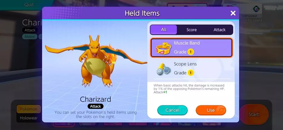 Pokémon Unite Charizard Guide: Best items and build