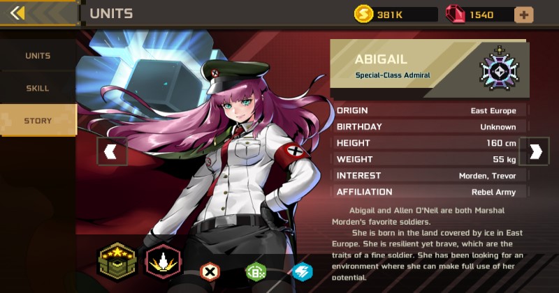 Metal Slug Commander Abigail