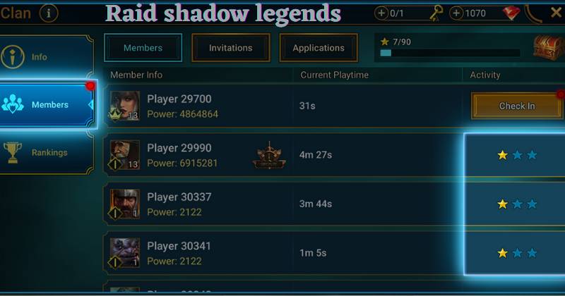 Raid Shadow Legends Guide on Clans
