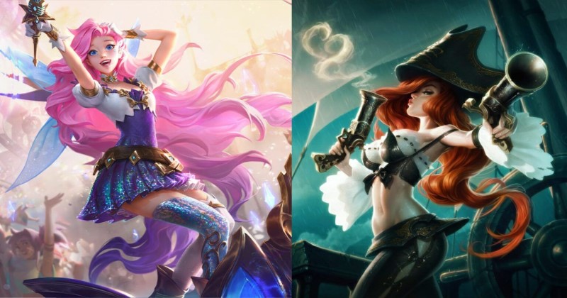 Seraphine and Miss Fortune