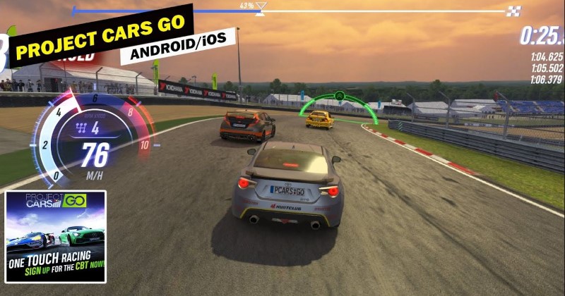 Project Cars GO announced for Android and iOS Platforms | Pre-Registration on the 23rd of February