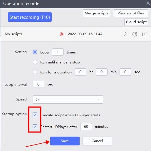 User Guide - How to Use Operation Recorder to Write Script