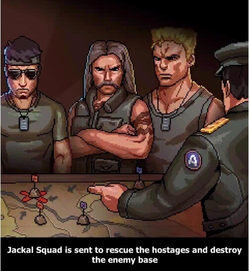 Jackal Squad Story