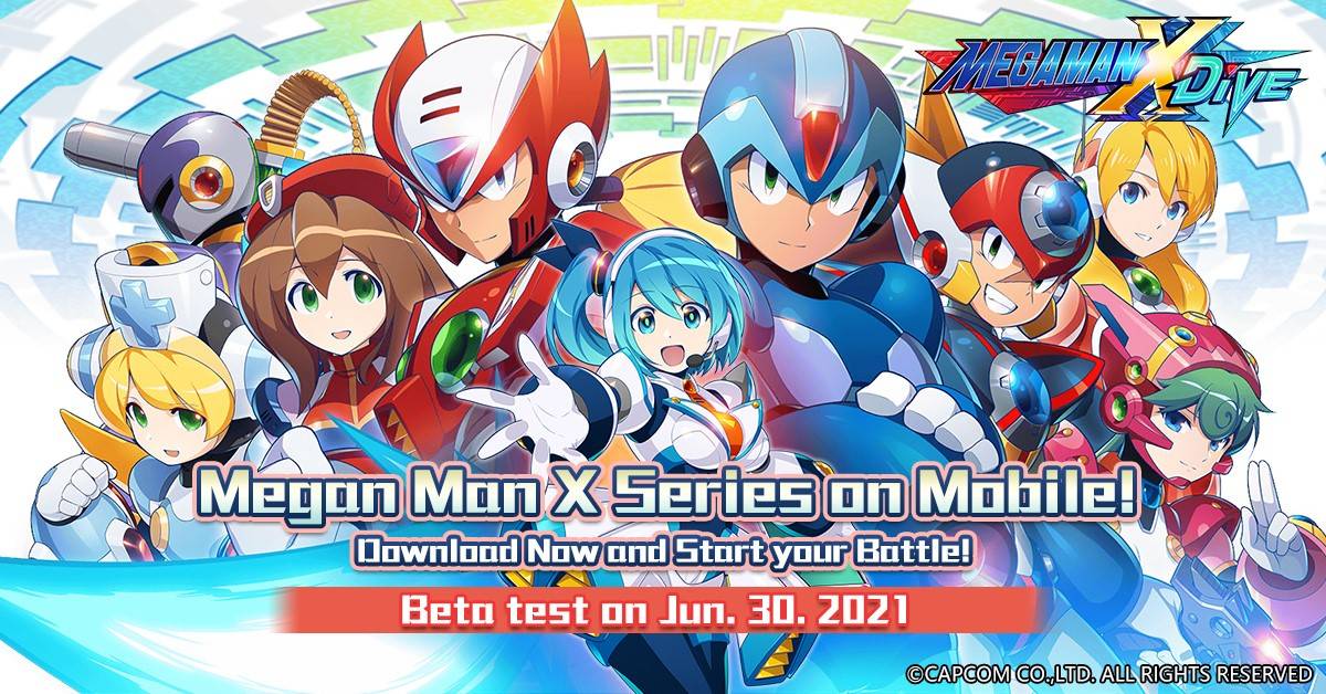MEGA MAN X DiVE (also known as Rockman X DiVE) is now officially available in US and UK