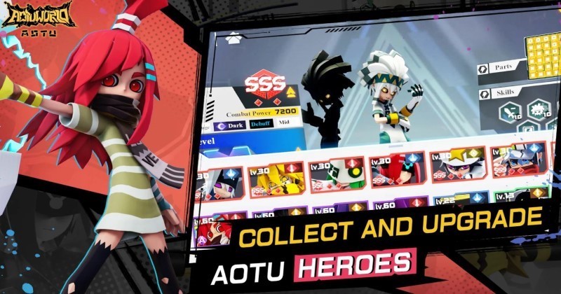 AOTU World Collect and Upgrade Heroes
