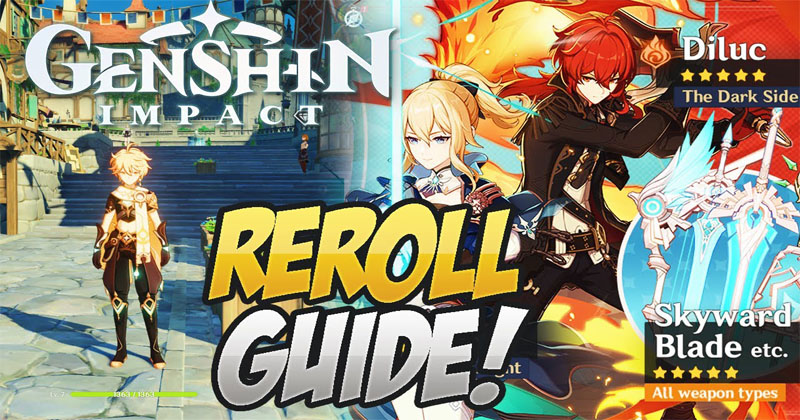 Genshin Impact how to reroll 45+ Summons in an hour
