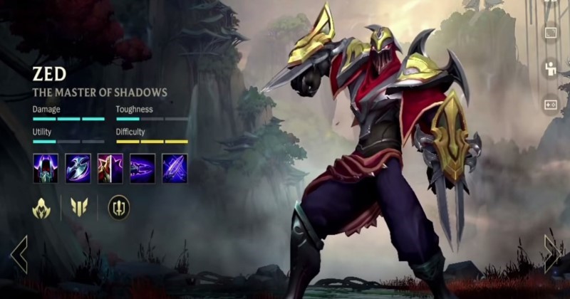 Why does wild-rift have more cool skins? I found this and I just has to  paint it. Zed looks so cool! : r/zedmains