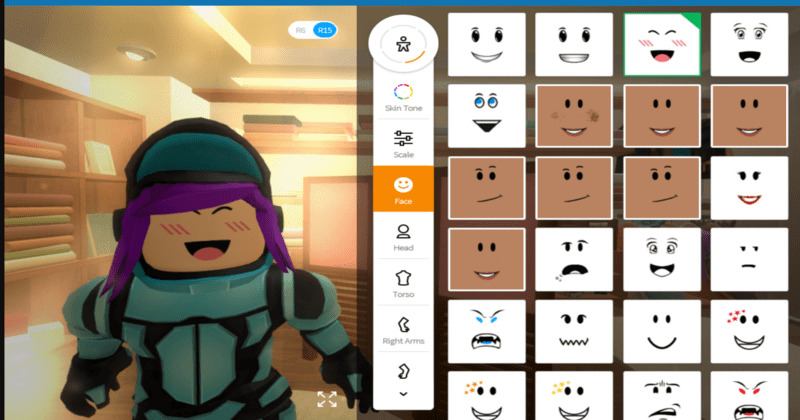 Roblox faces guide