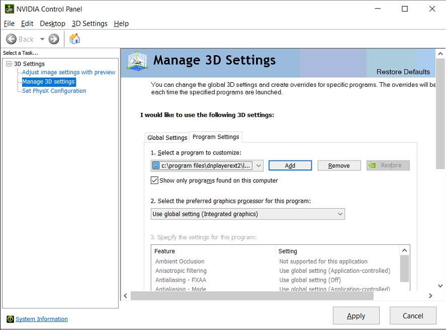 How to switch from integrated graphics to discrete graphics