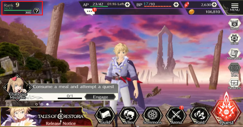 Tales of Crestoria: Top Priorities as a F2P player.