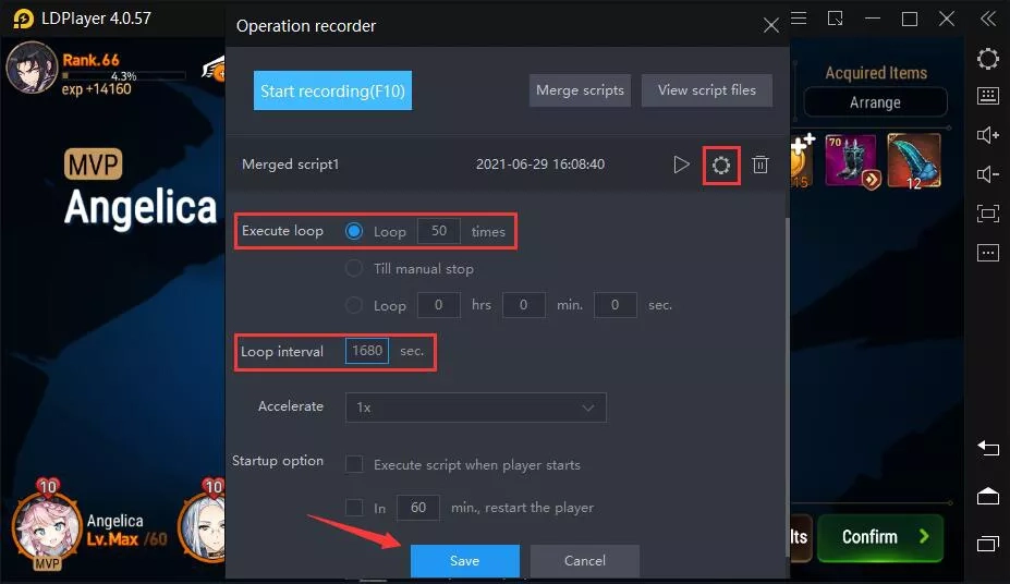 Auto Farming on Epic Seven with LDPlayer