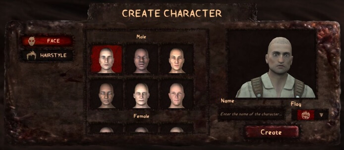 Mimicry: Online Horror Action Character Creation