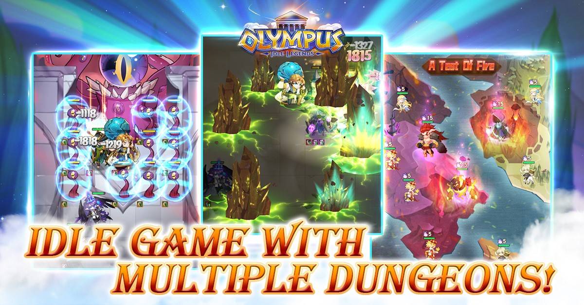 Pre-Register For Olympus: Idle Legends – New idle game upcoming on August 25th!