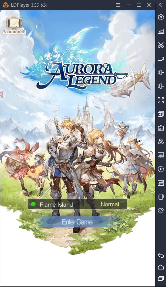 How to play Aurora Legend on PC