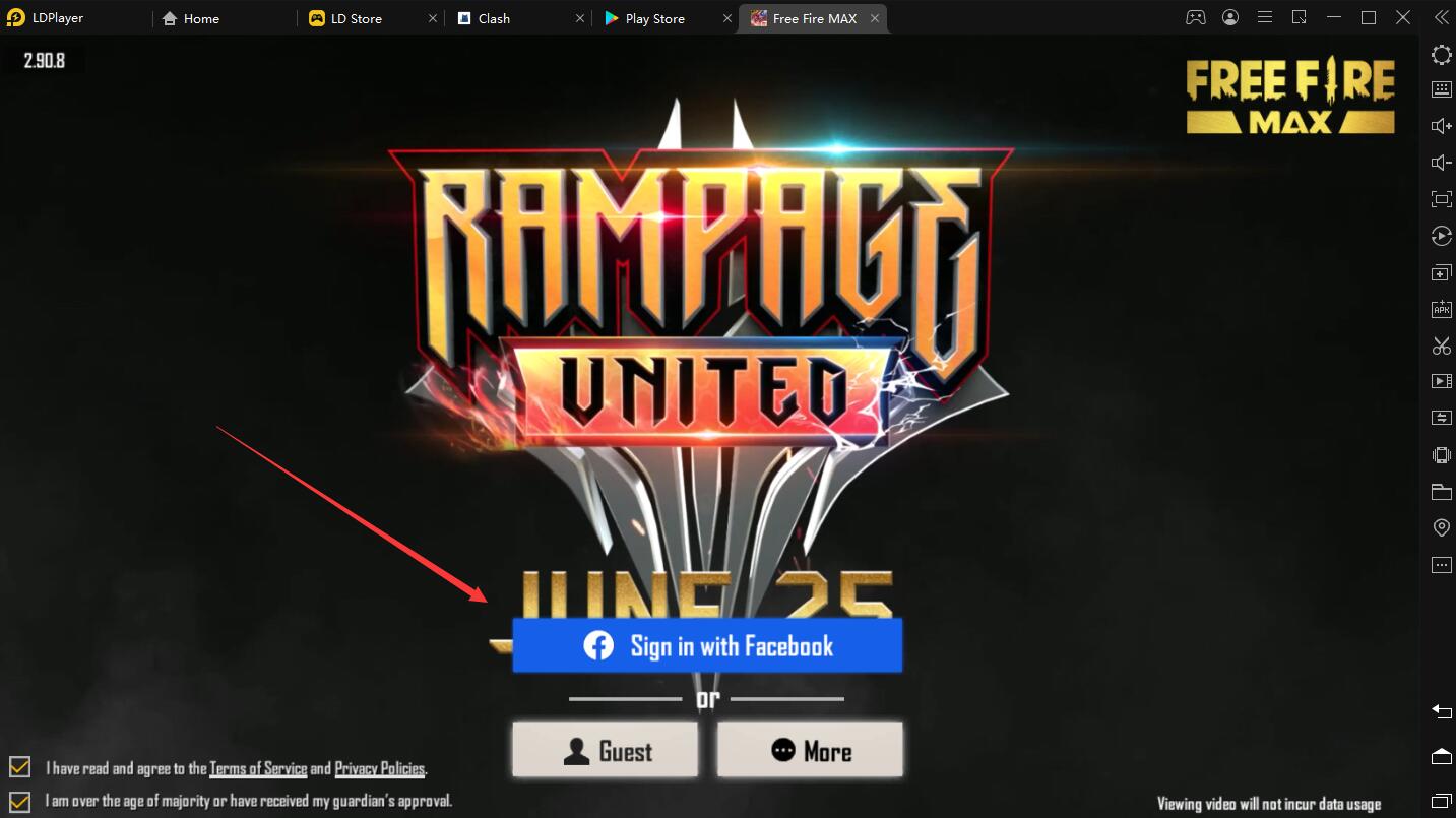 How to fix Free Fire Facebook Login Problem on LD PLAYER 
