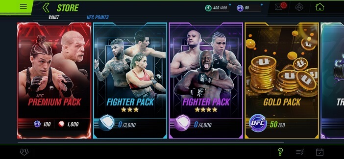 EA SPORTS UFC Mobile 2 Store