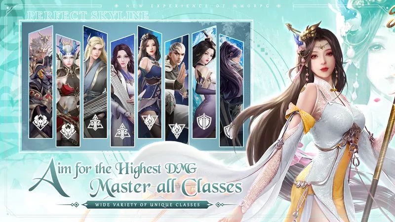 Top Mobile MMORPG in 2022 - Mirage: Perfect Skyline (Giftcode inside)