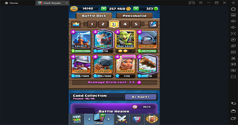 Top 200 ladder decks ranked by - CWA Mobile Gaming