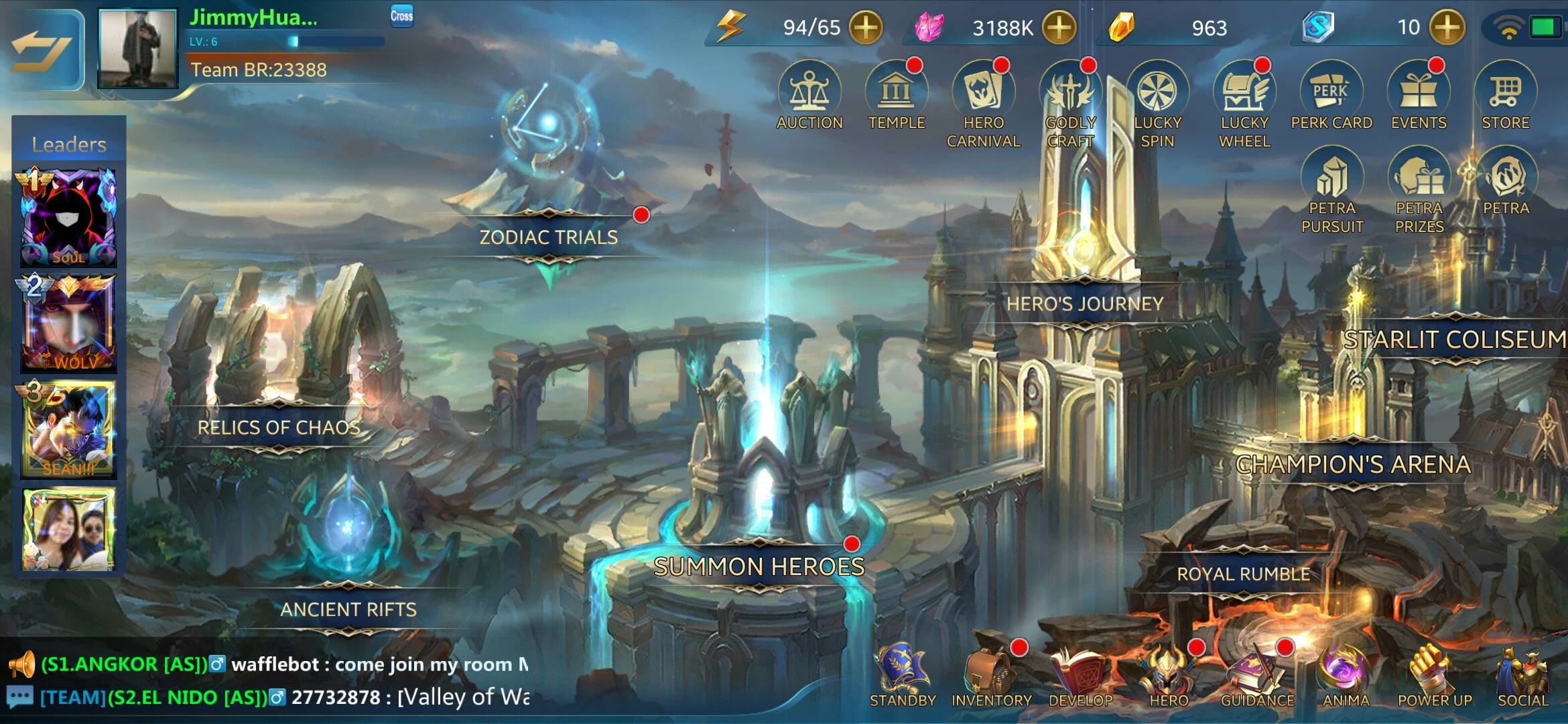 Heroes Evolved in Golden Time for Esports
