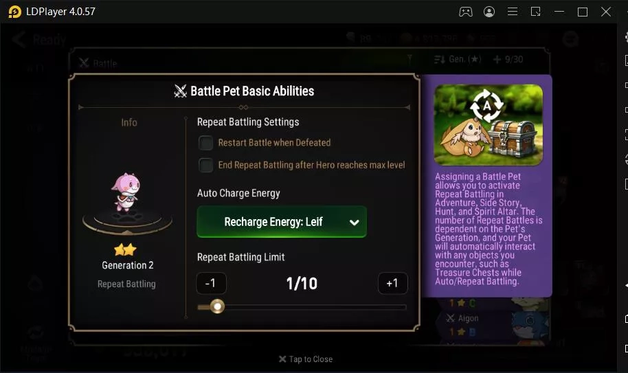 Auto Farm Epic Seven on PC with LDPlayer