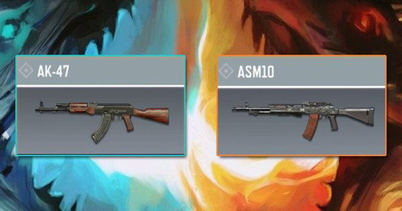 AK47 VS ASM10