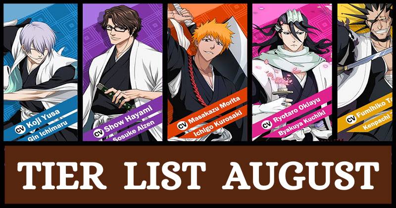 Shikai Tier list For Soul War Bleach (April 2023) - Games Adda